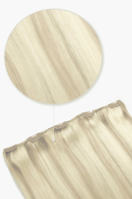 Platinum BlondeMe One Piece Clip In Hair Extensions (Top-Up)