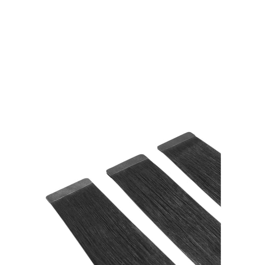 Remy Royale Double Drawn Tape Hair Extensions - Jet Black (#1)