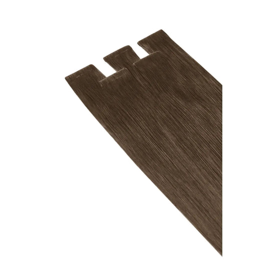 Medium Brown (#4) Remy Royale Invisible Tape In Hair Extensions