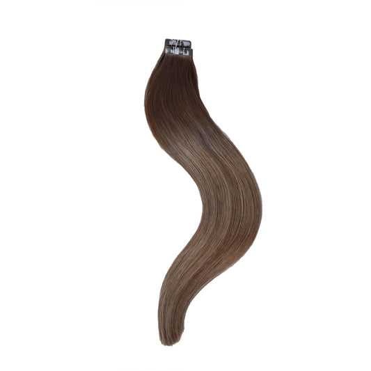 Toasted Chestnut Melt Tape In Hair Extensions