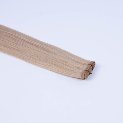 Tressari Flat Weft Hair Extensions - Biscuit Blondey (#18/613)