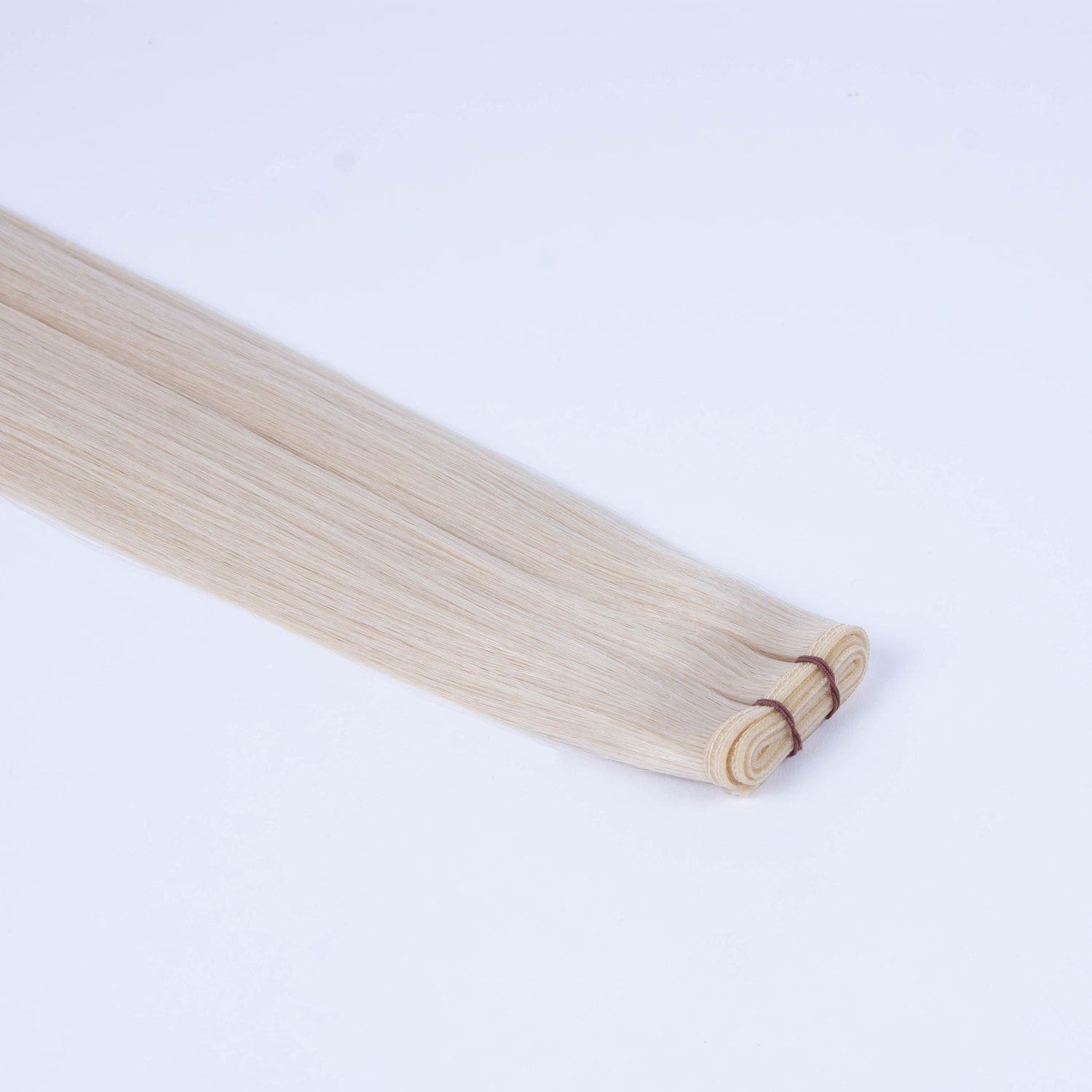 Tressari Flat Weft Hair Extensions - Ice Blonde