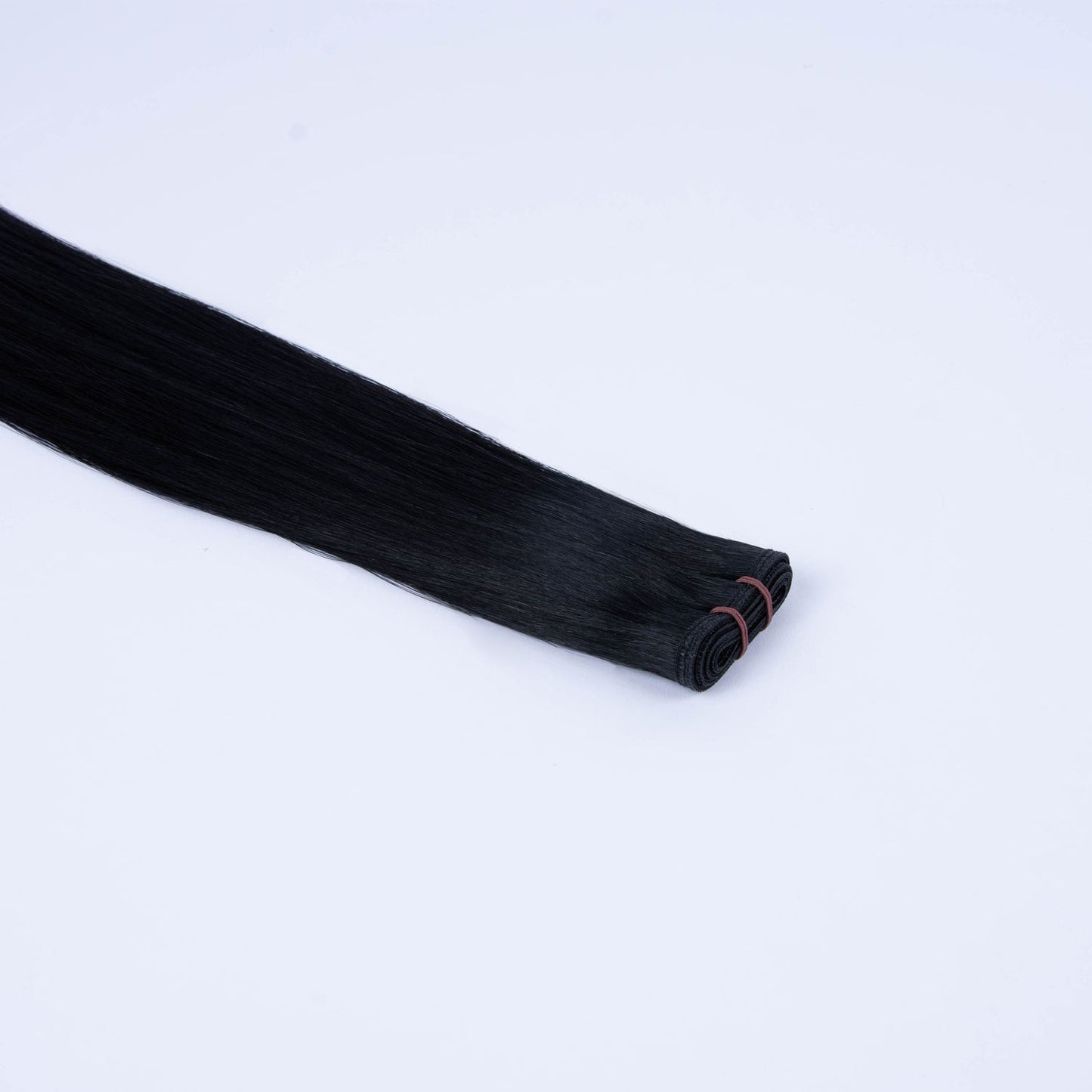 Tressari Flat Weft Hair Extensions - Jet Black (#1)