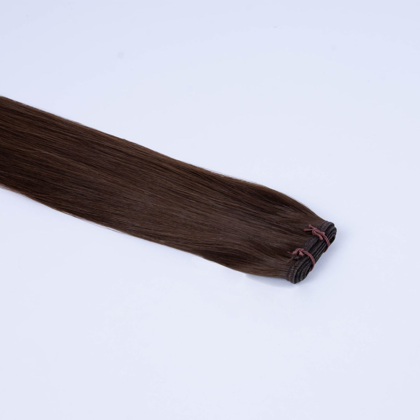 Tressari Flat Weft Hair Extensions - Medium Brown (#4)