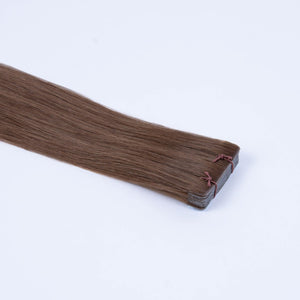 Tressari Invisible Tape In Hair Extensions - Light/Chestnut Brown (#6)