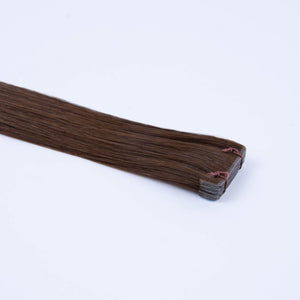 Tressari Invisible Tape In Hair Extensions - Medium Brown (#4)