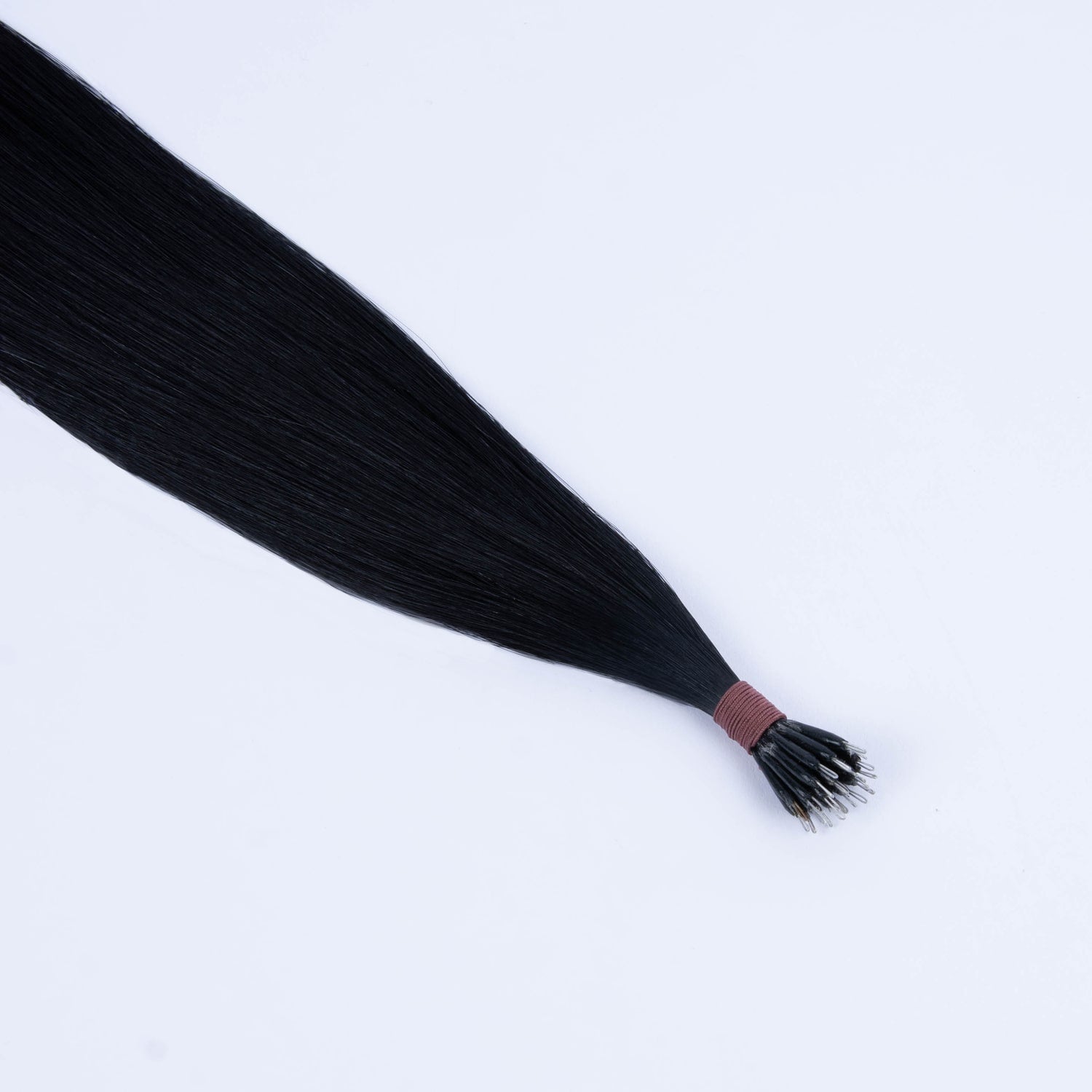 Tressari Nano Rings Hair Extensions - Jet Black (#1)