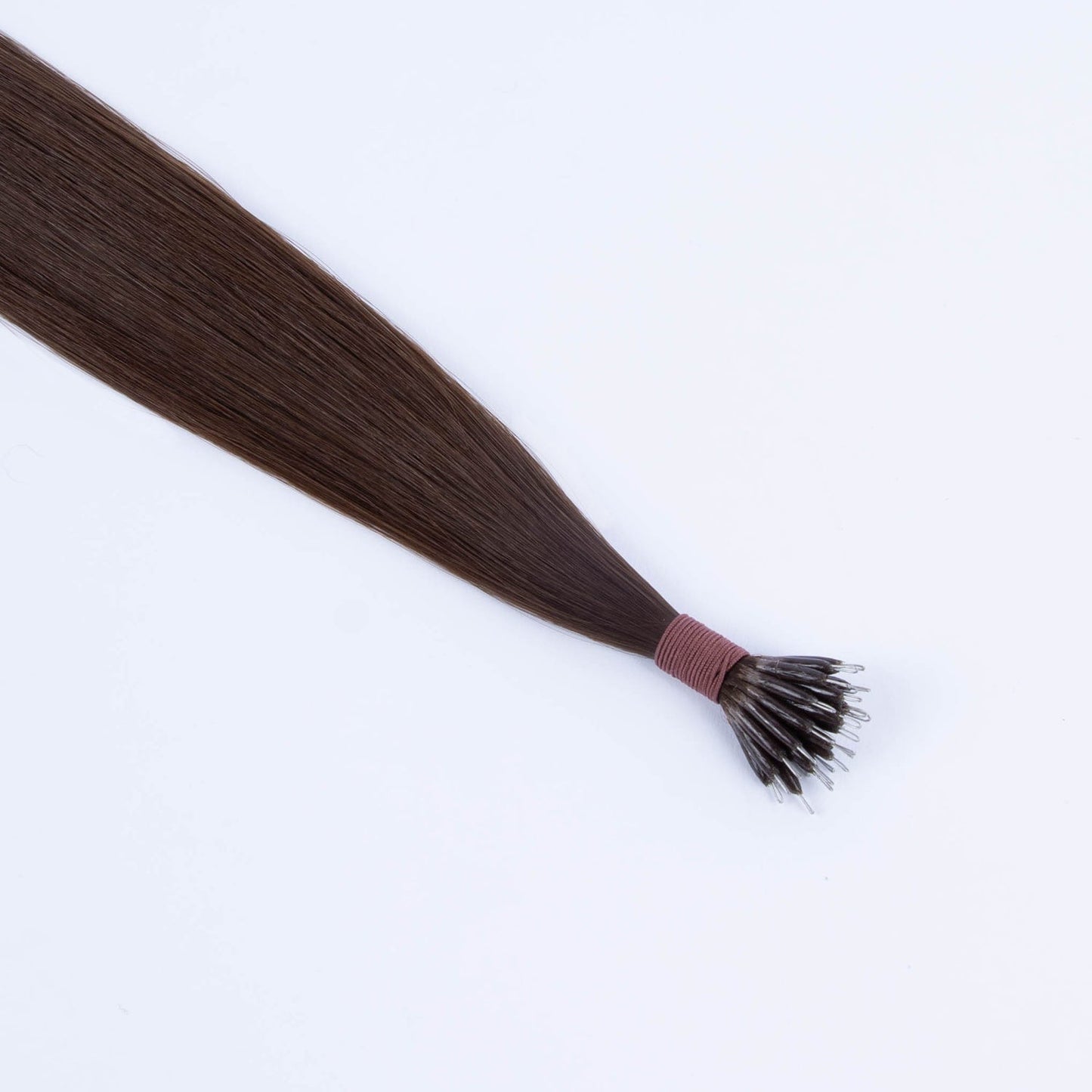 Tressari Nano Rings Hair Extensions - Medium Brown (#4)