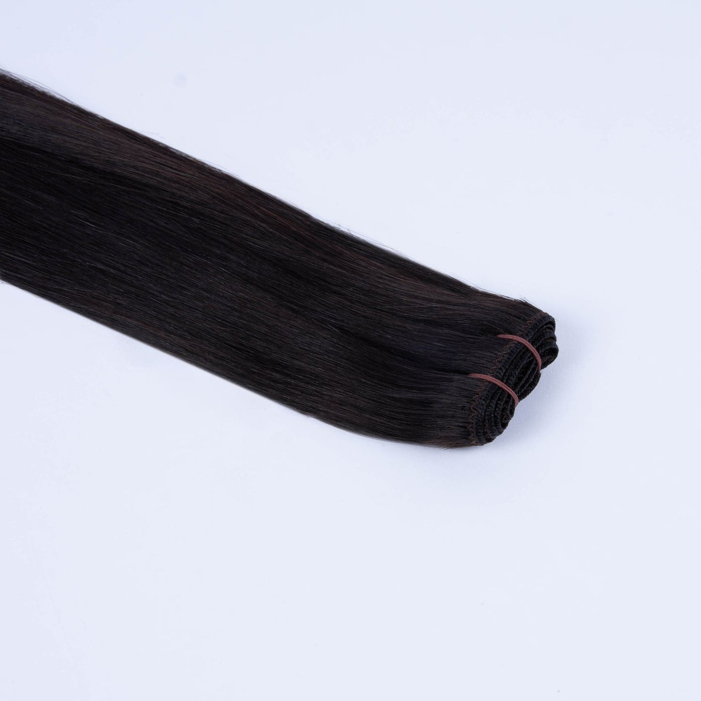 Tressari European Hair Weft Extensions - Darkest Brown (#2)