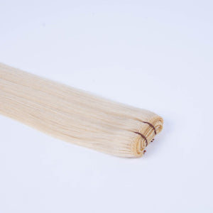 Tressari European Hair Weft Extensions - Lightest Blonde (#60)