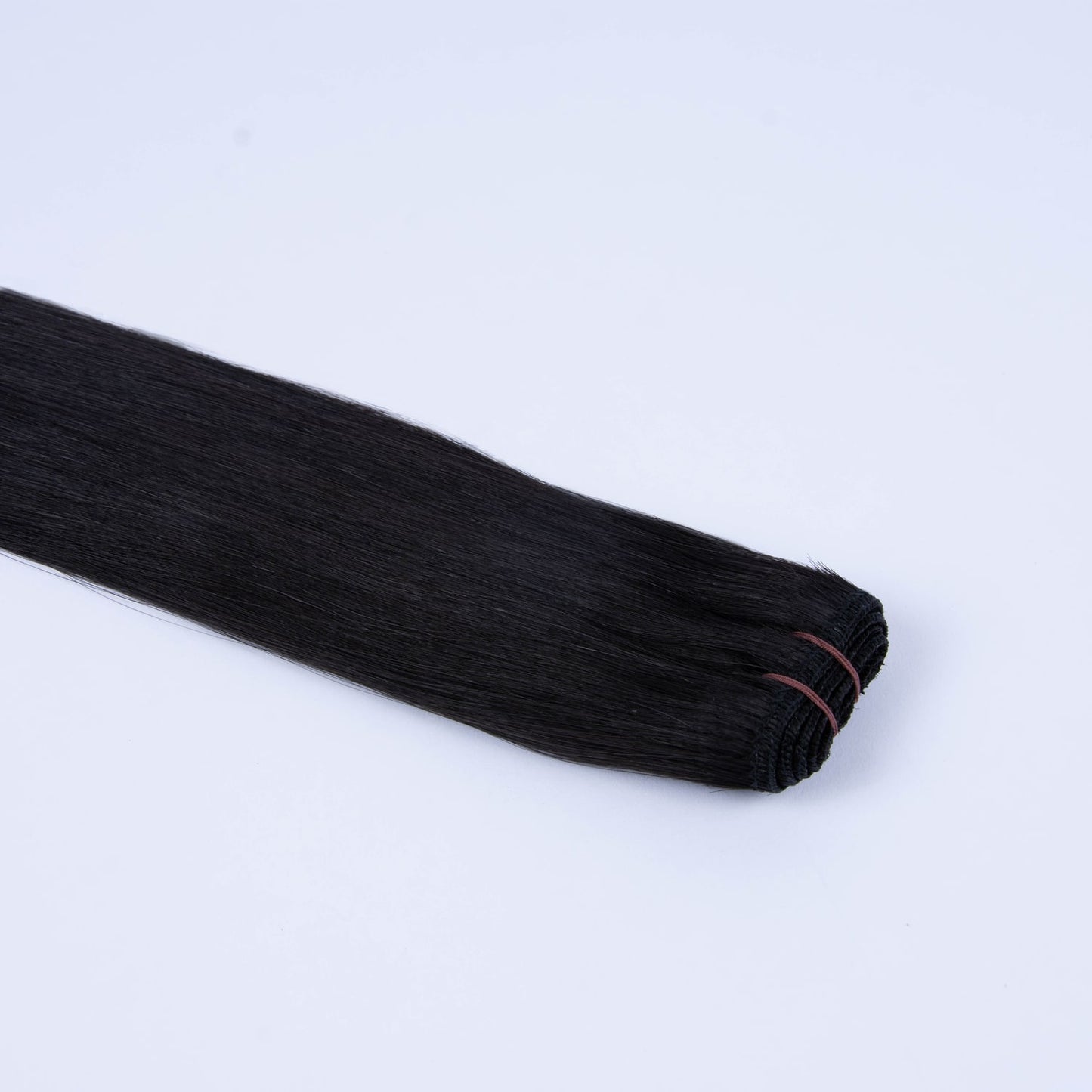 Tressari European Hair Weft Extensions - Natural/Off Black (#1B)