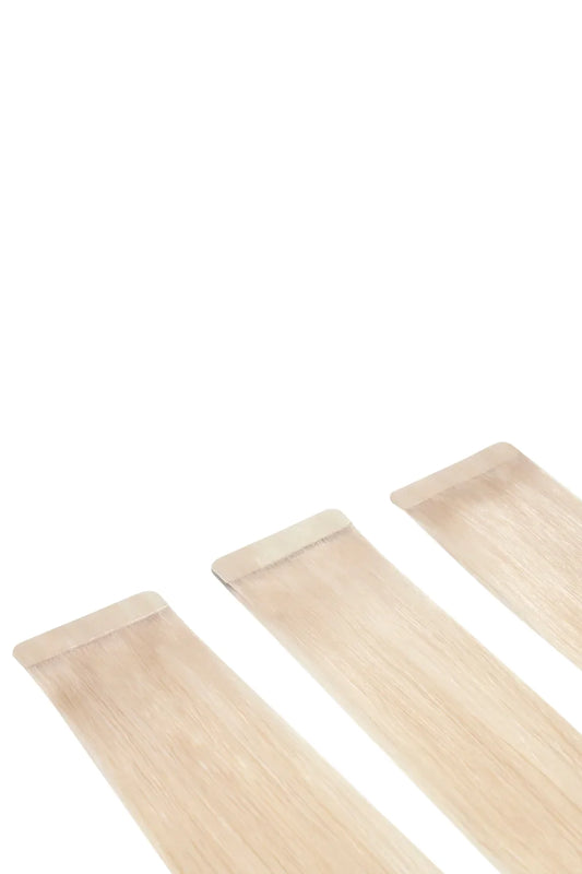 Remy Royale Double Drawn Tape Hair Extensions - Light Ash Blonde (#22)