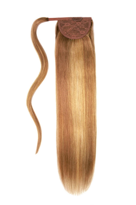 Cinnamon Swirl (#27/30) Straight Up Wrap Around Ponytail Extension