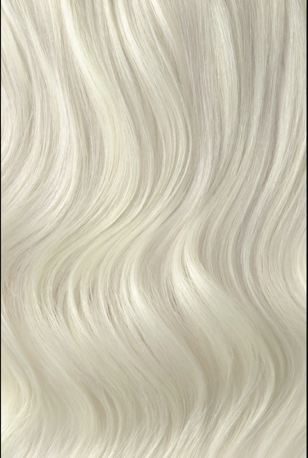 clip in fringe bangs human hair in shade blue 