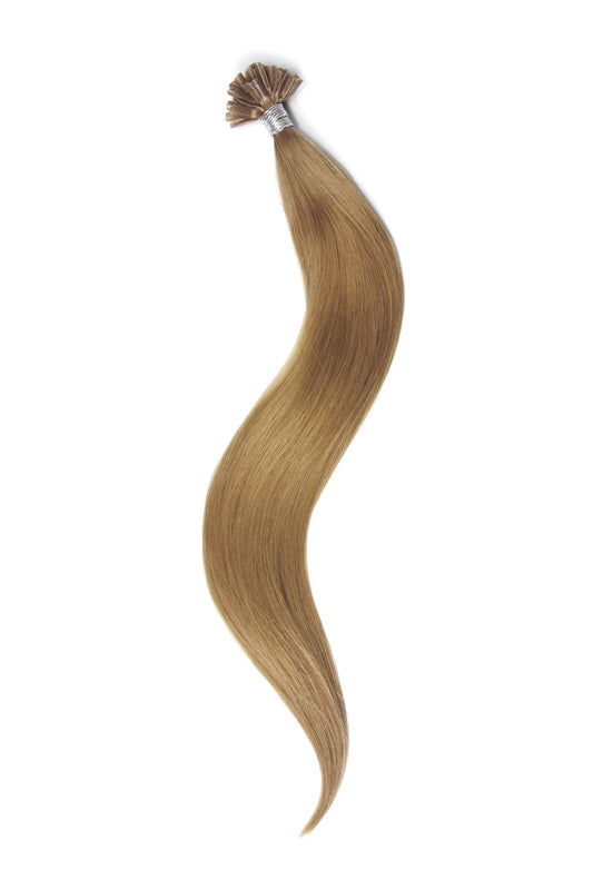 Nail Tip / U-Tip Pre-bonded Remy Human Hair Extensions - Lightest Brown (#18)